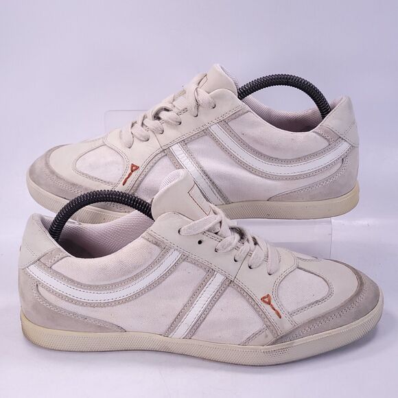 Hugo Boss Athletic Lace Up Running Training Shoe Womens Size 9.5 40 White - Picture 6 of 8